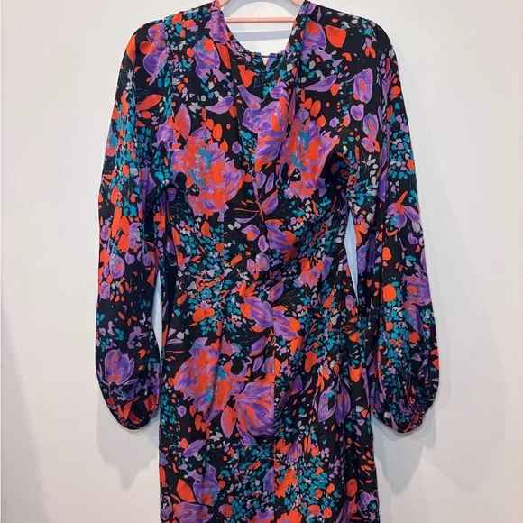 *Essentiel Antwerp Wagging Floral Silk Jacquard Dress size 34 - Picture 5 of 8